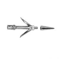 Double barbe ronde ACIER Ø 11 mm Imersion - 9,6 CM