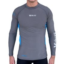 Top ML Vcold Base Sous couche thermique gris bleu Vaikobi