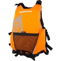 Gilet de flottabilité 70N Aquadesign Seal – Kayak, Canoë, SUP & Voile légère – Orange – Tailles XS–XXL