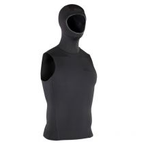Ion Hooded Neo Vest - Top néoprène sans manches à capuche 2/1 mm - Noir - Sous combinaison