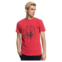 T-shirt Drumroll Quiksilver Rouge s