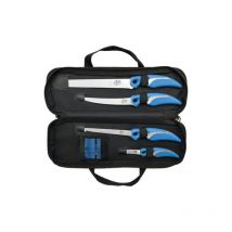 KIT Quatre Couteaux Cuda + Affûteur