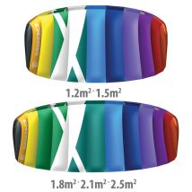 Aile Cross Kites Air Complete Poignees 01.2M