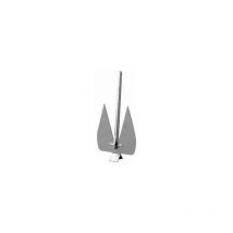 Orangemarine - Ancre Plate En Acier Galvanisé 2 Kg