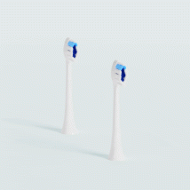 Pack Duo - 2 recharges têtes de brosse à dents électrique Blanc Adulte ultra-souple