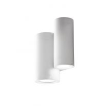 Banjie Paintable Plaster Wall Lamp White, GU10
