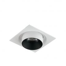 Outsider Integrated LED Adjustable Recessed Downlight, White, 4000K