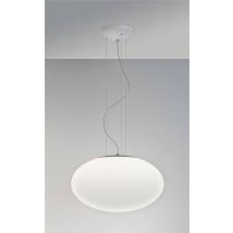 Zeppo 1 Light Globe Ceiling Pendant White, E27