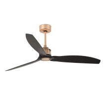 Just Copper, Black Ceiling Fan Smart - Remote Included