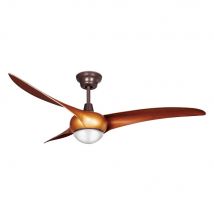Helix Ceiling Fan Wood Effect with LED 6W 3000K 274lm