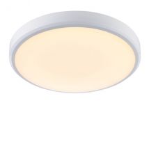 Cobra Cct Bathroom Round 15W LED Flush White Ceiling Light, IP44