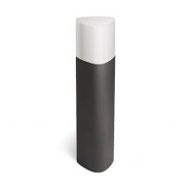 Mandela 1 Light Outdoor Bollard Light Urban Grey IP44