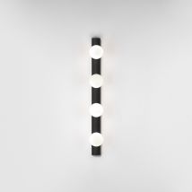 Cabaret 4 Bathroom 4 Lamp Wall Light Matt Black