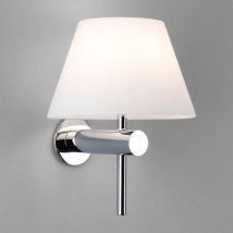 Roma Dimmable Bathroom Wall Light Polished Chrome, G9