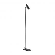 Lao LED 1 Light Adjustable Floor Lamp Black