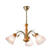 Tulipan Multi Arm Pendant Ceiling Light Alder, 3x E27