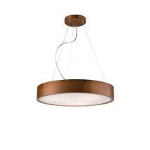 Cylindrical Pendant Ceiling Light Rustic, 3x E27