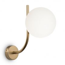 Modern Rendez-vous Brass Wall Lamp Glass Shade