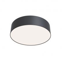 Technical Zon Integrated LED Black Round Ceiling Lamp