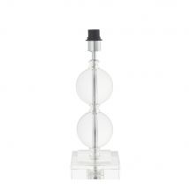 Ortisei Table Lamp Clear Crystal & Chrome Plate