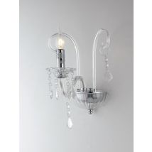 Wall Light Chrome, Crystal 22x30x25cm