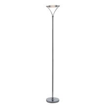 Uplighter Floor Lamp Chrome 29x181cm