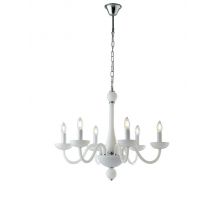 ALFIERE 6 Light Chandeliers White 74x59cm