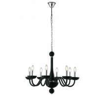 ALFIERE 8 Light Chandeliers Black 74x59cm