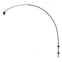 Sparkled Light Wall Light Matt Black