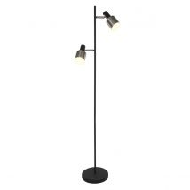Fjorgard Multi Arm Floor Lamp Black Matt, Metal