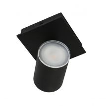 Points Noirs Single Spotlight Matt Black IP44