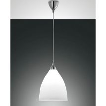 Provenza Dome Pendant Ceiling Lights White Glass, E27