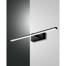 Nala LED Bathroom Over Mirror Light Black Glass, IP44