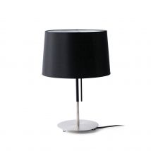 Volta 1 Light Table Lamp Black, Nickel, E27