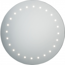 500mm LED Circular Bathroom Mirror 230V IP44 14W