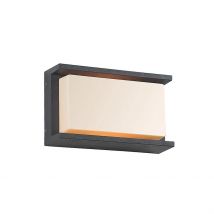 Tryavna Outdoor Sconce Wall Lamp 1x E27 Graphite IP44