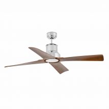 Winche Led 4 Blade Chrome Ceiling Fan With DC Motor