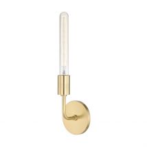 Ava 1 Light Wall Sconce Brass