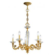 Contarini Multi Arm Chandeliers 5 Light French Gold