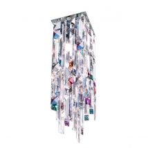 Prisma Crystal Ceiling Light Chrome