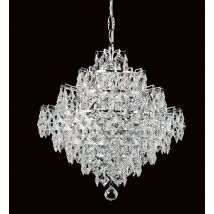 Diamond Crystal 12 Light Chrome Frame