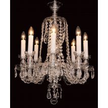Karvina Crystal 8 Arm Chandelier