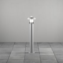 Heimdal Outdoor Classic Aluminium Grey Pathway Bollard, IP44