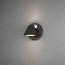 Hild Outdoor Modern Wall Light 2x GU10 Black, IP44