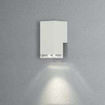 Pollux Outdoor Modern Down Wall Light White GU10, IP44