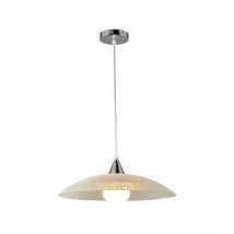 Lente Dome Pendant Ceiling Light, Glass Shades