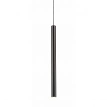 Loya Integrated LED Pendant Ceiling Light, Matt Black, 450lm 3000K