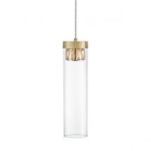 Gem Slim Pendant Ceiling Light, Antique Bronze, 1x G9