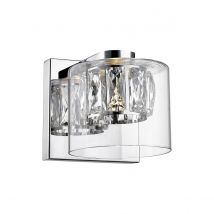 Gem Wall Lamp, Chrome, 450lm, 3000K