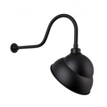 Sign 1 Light Outdoor Light Outdoor - 9' Reflector Black IP43, E27